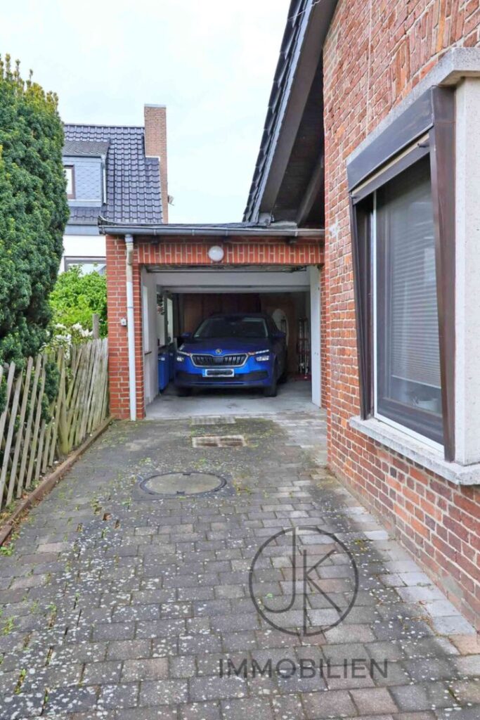Weg-Richtung-Garage